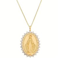 Collana Amen Miracolosa in Argento Zircone CLMIGBZ - CLMIGBZ